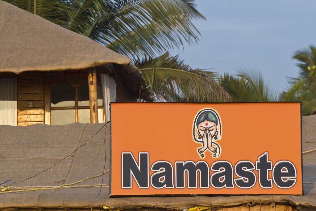 Hotel Namaste Beach Huts Patnem Beach Exterior foto