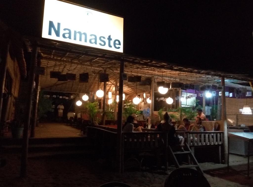 Hotel Namaste Beach Huts Patnem Beach Exterior foto