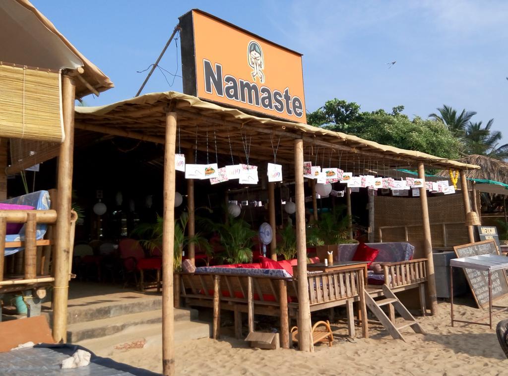 Hotel Namaste Beach Huts Patnem Beach Exterior foto