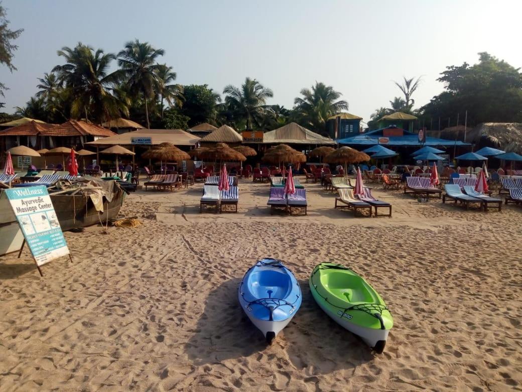 Hotel Namaste Beach Huts Patnem Beach Exterior foto