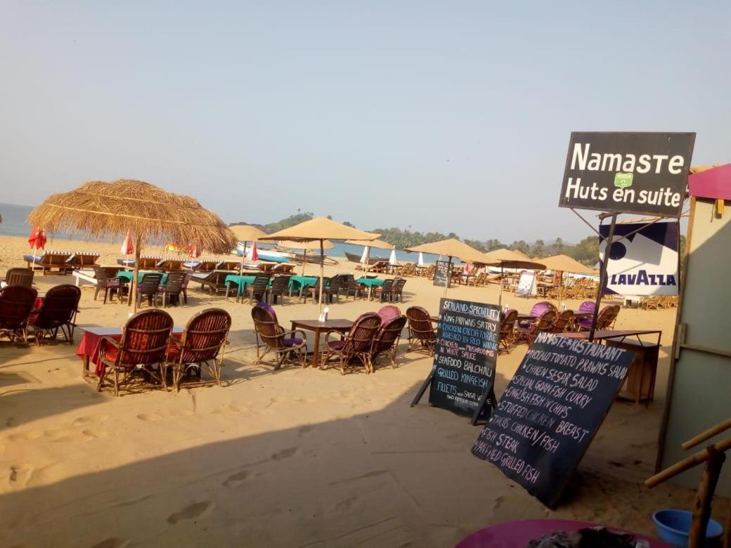 Hotel Namaste Beach Huts Patnem Beach Exterior foto